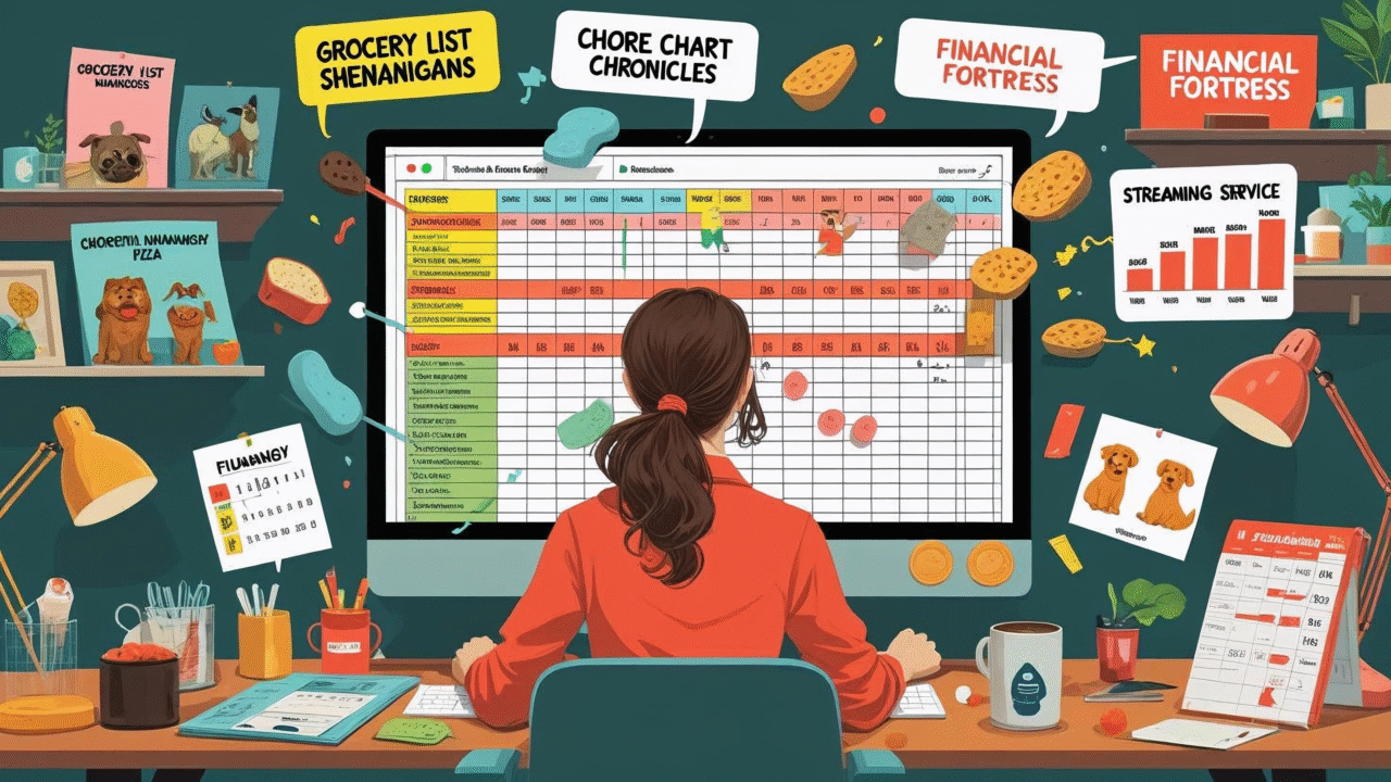 Love, Laundry, and Line Items: Keeping Our Home on Track with Spreadsheets