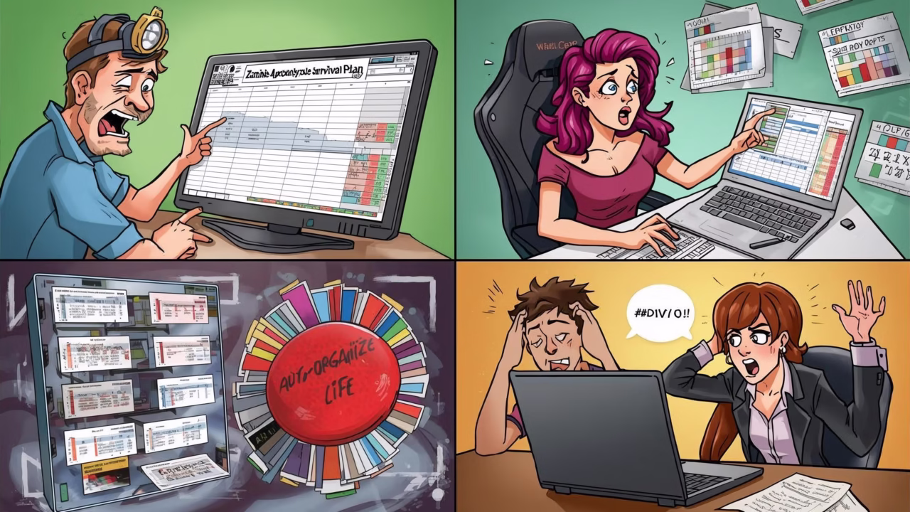 The Glorious, Terrifying, and Utterly Bonkers World of Spreadsheet Enthusiasts 📊